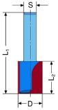 ISO Fräser - Nut HW3x8x37 mm_1