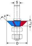 ISO Fräser - HM 0 Grad 15.9mm, Schaft 6.35 mm_1