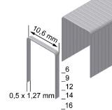 Heftklammern - verzinkt, 6mm à 2'000 Stk._1