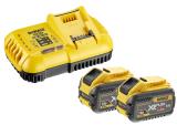 FlexVolt Starter- Kit 9Ah - DeWalt DCB118X2_1