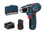Akku-Schrauber - Bosch GSR 12V-15  2x 2.0 Ah