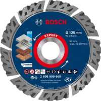 Diamanttrennscheibe Bosch - Expert 125x22,3 MultiMaterial_1