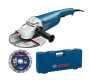 Winkelschleifer im Koffer+Dia. - Bosch GWS 22-230 J